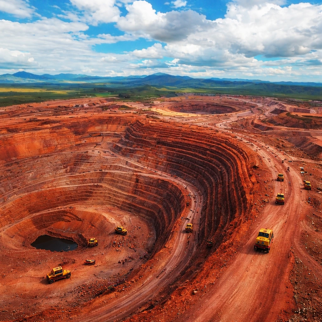 Odisha mineral mining industry area