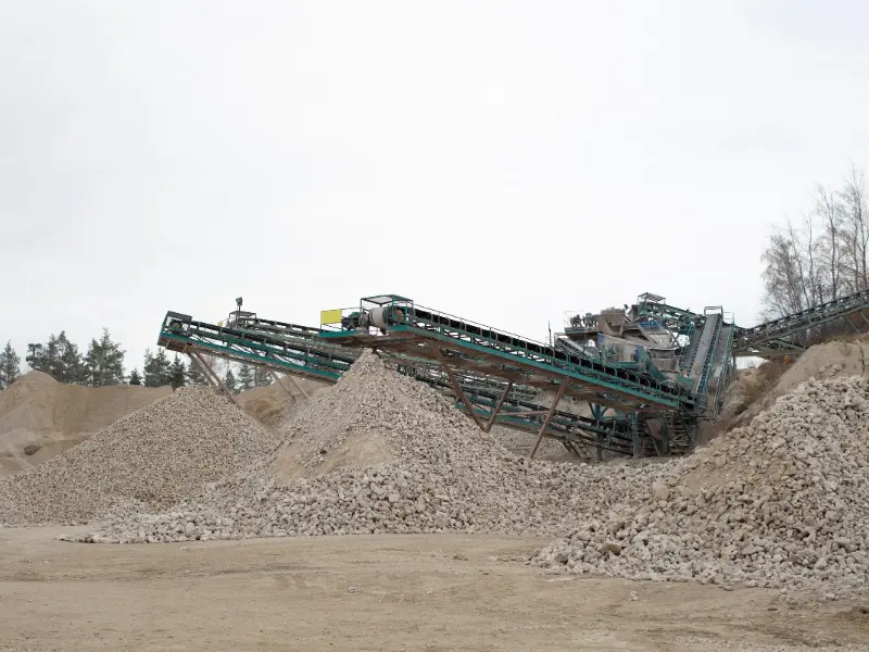 Mineral processing plant for refining and separation
