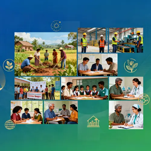 Mining company supporting community through social work initiatives
